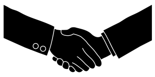 business_handshake_black_silhouette